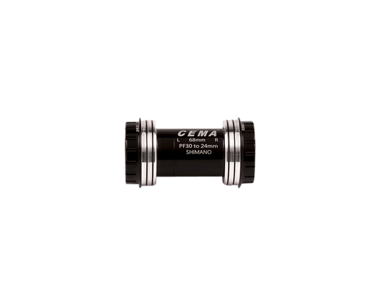 Cema Bottom Bracket Pf30 Interlock Black