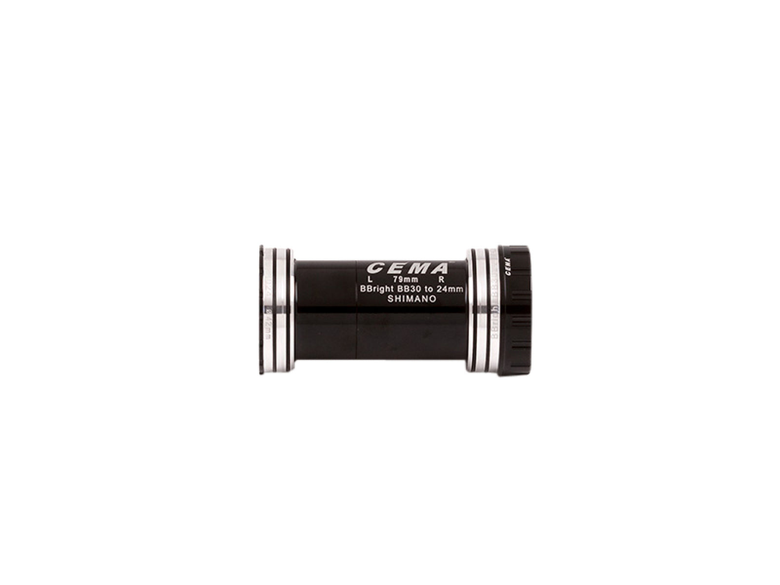 Cema Bottom Bracket Bbright46 Interlock Black