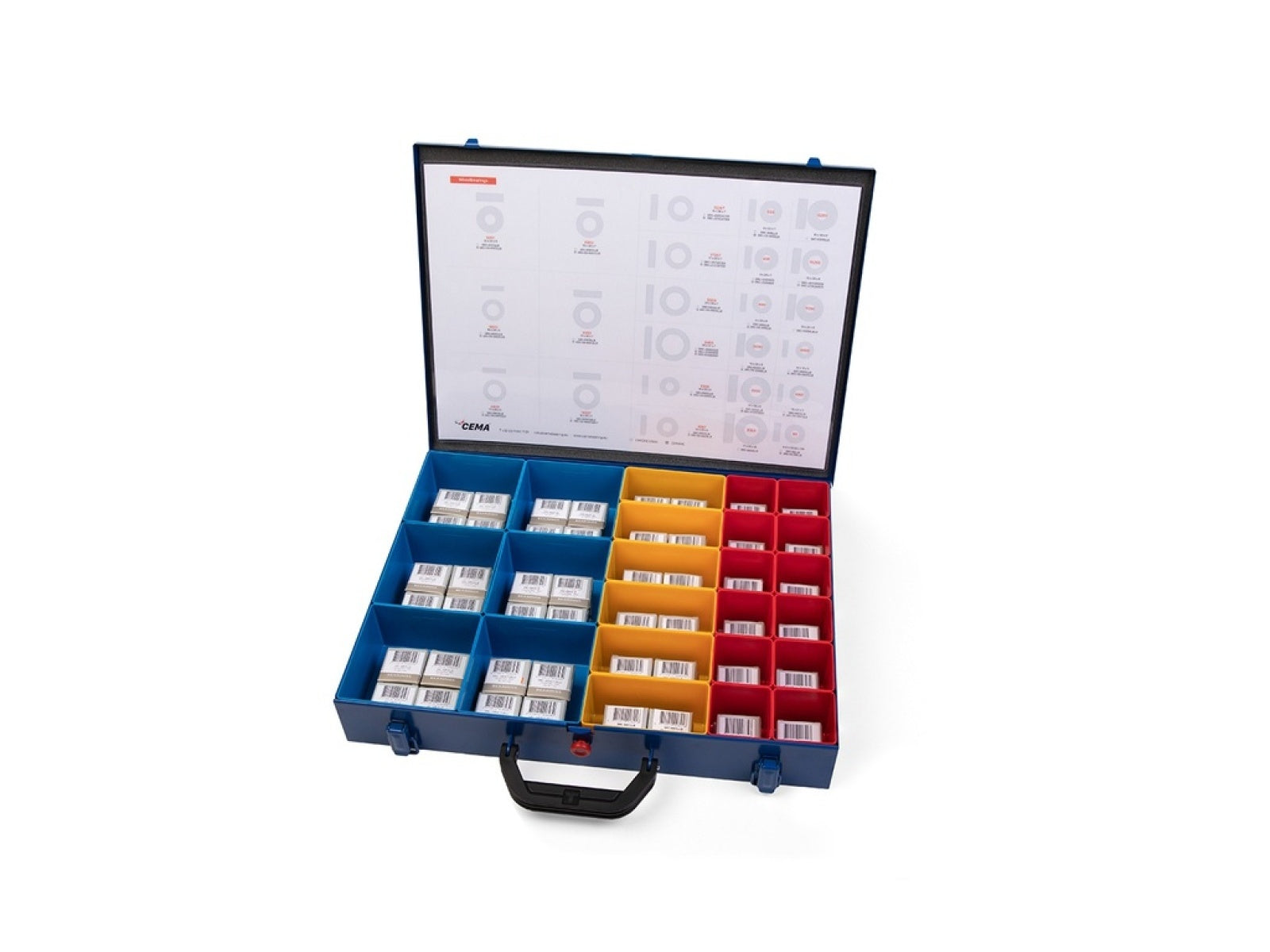 Cema Bearing Box Professional Assorted 96 Pieces