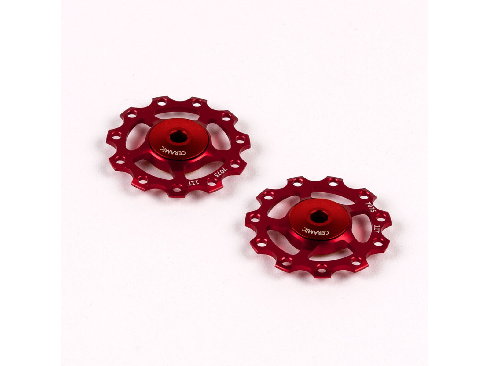 Cema Pulley Wheels 9/10/11-speed Sram/shimano Red