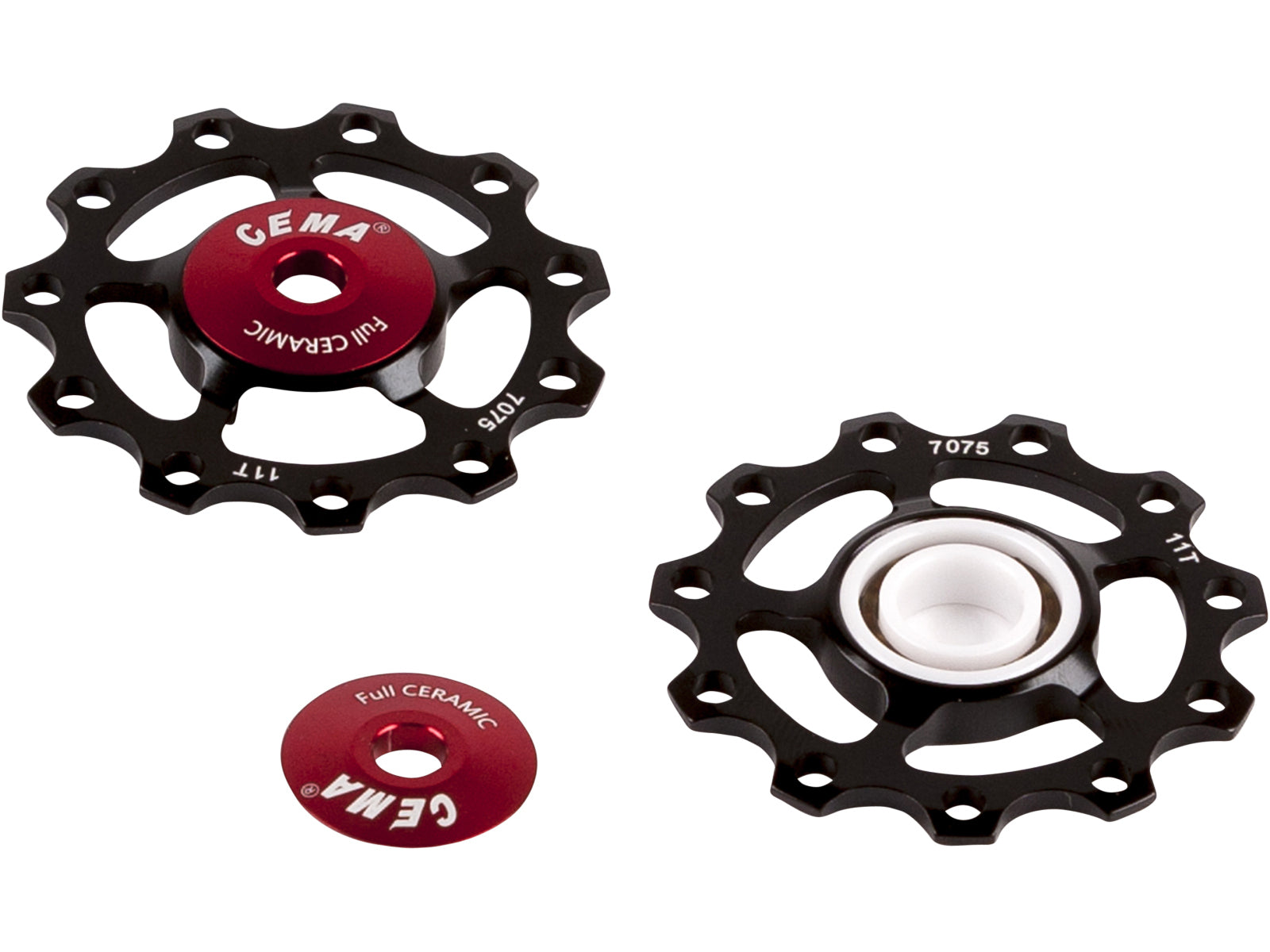 Cema Pulley Wheels 9/10/11-speed Sram/shimano Black