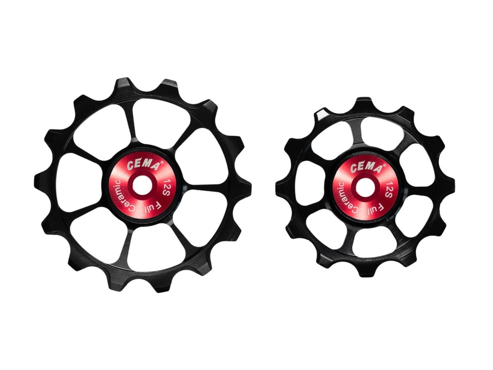 Cema Pulley Wheels 12-speed Shimano Road Black