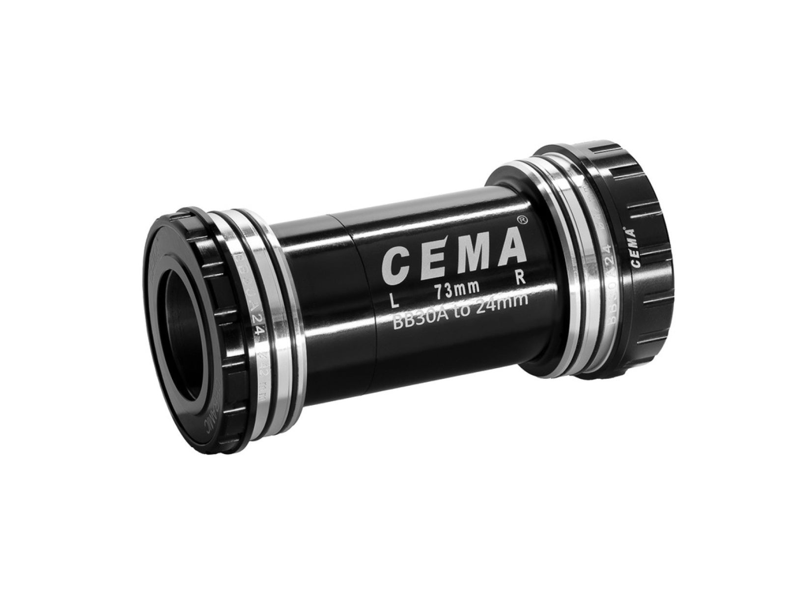Cema Bottom Bracket Bb30a Interlock Black