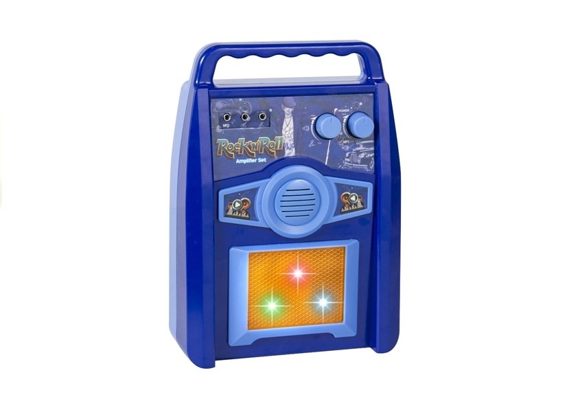 Kids Toy Guitar Amplifier Microphone Mp3 Input