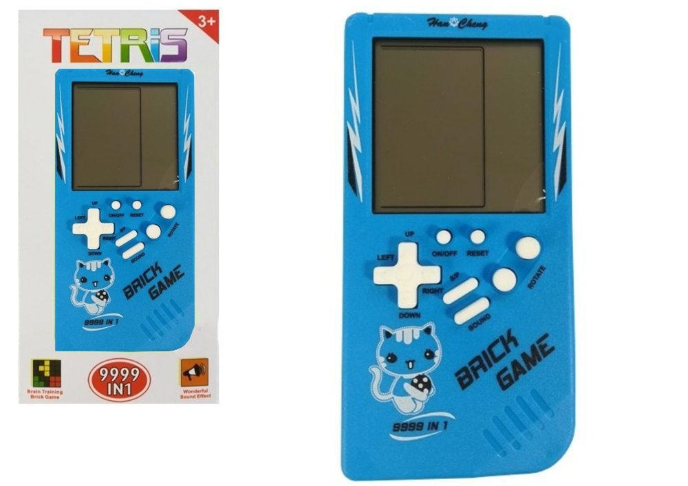 Tetris Brick Game Blue Electronic Game