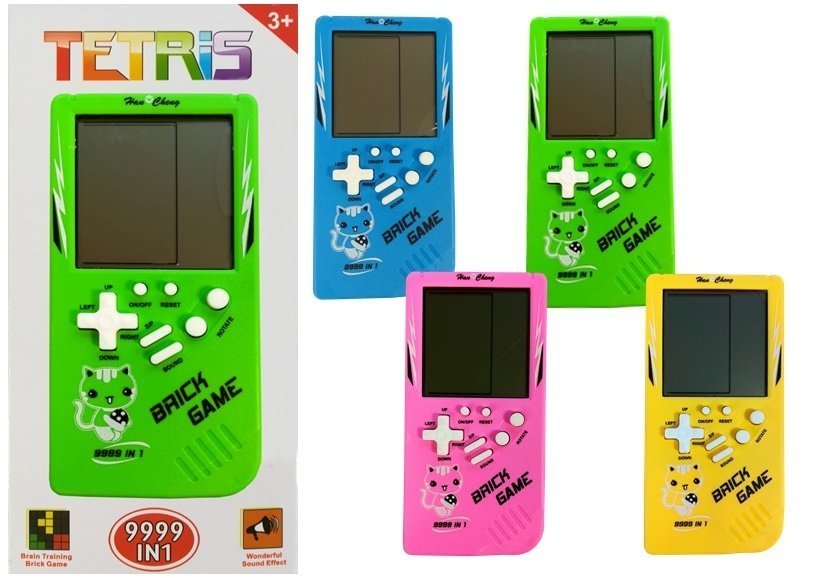 Tetris Brick Game Blue Electronic Game