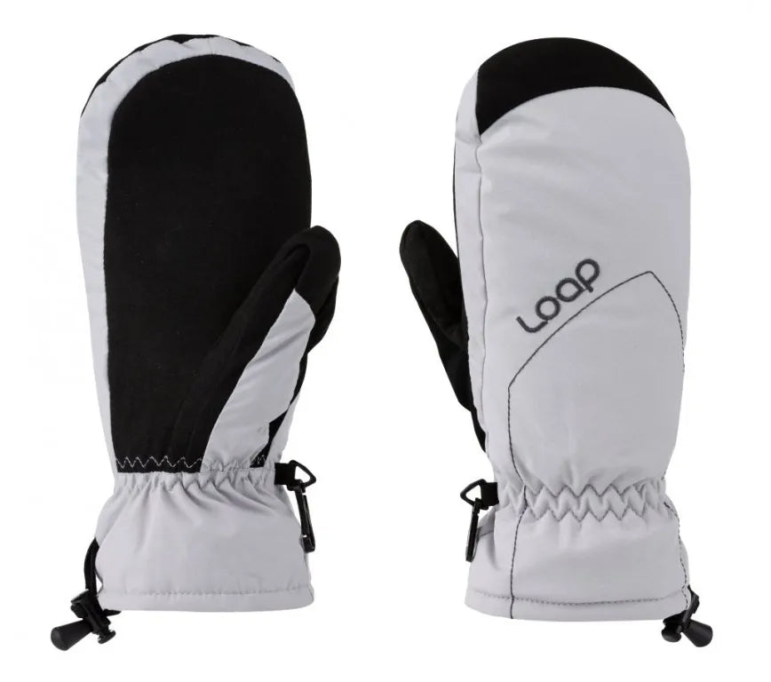 Ski mittens oap rory grey - L