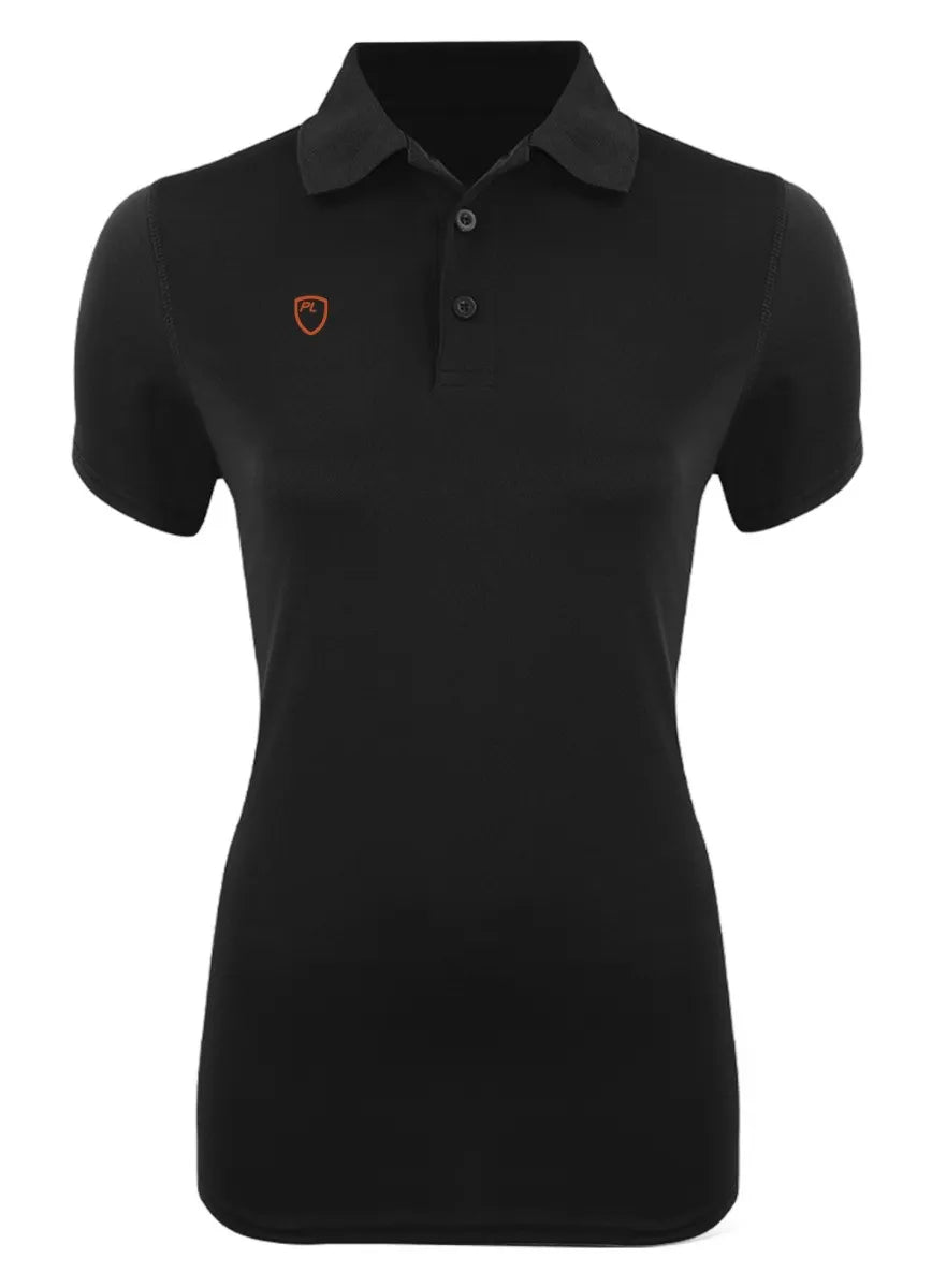 Camisa pólo feminina playerlayer Victory preto xs