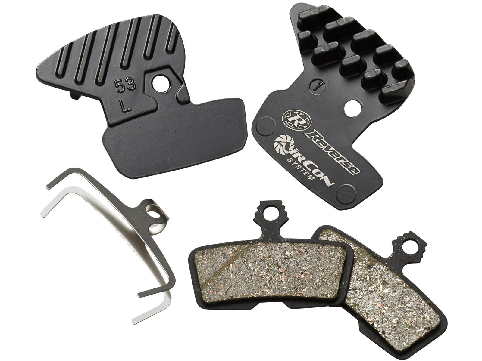 Reverse Aircon Brake Pad System Sram/avid (code Guide Rsc Db8) Black