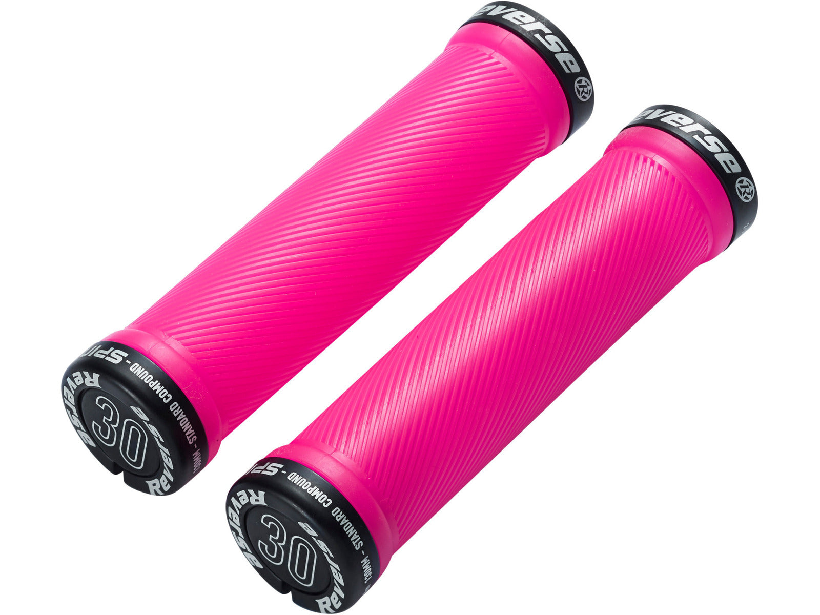 Reverse Grips Spin Lock On Ø30 X 130 Mm Neon Red-black