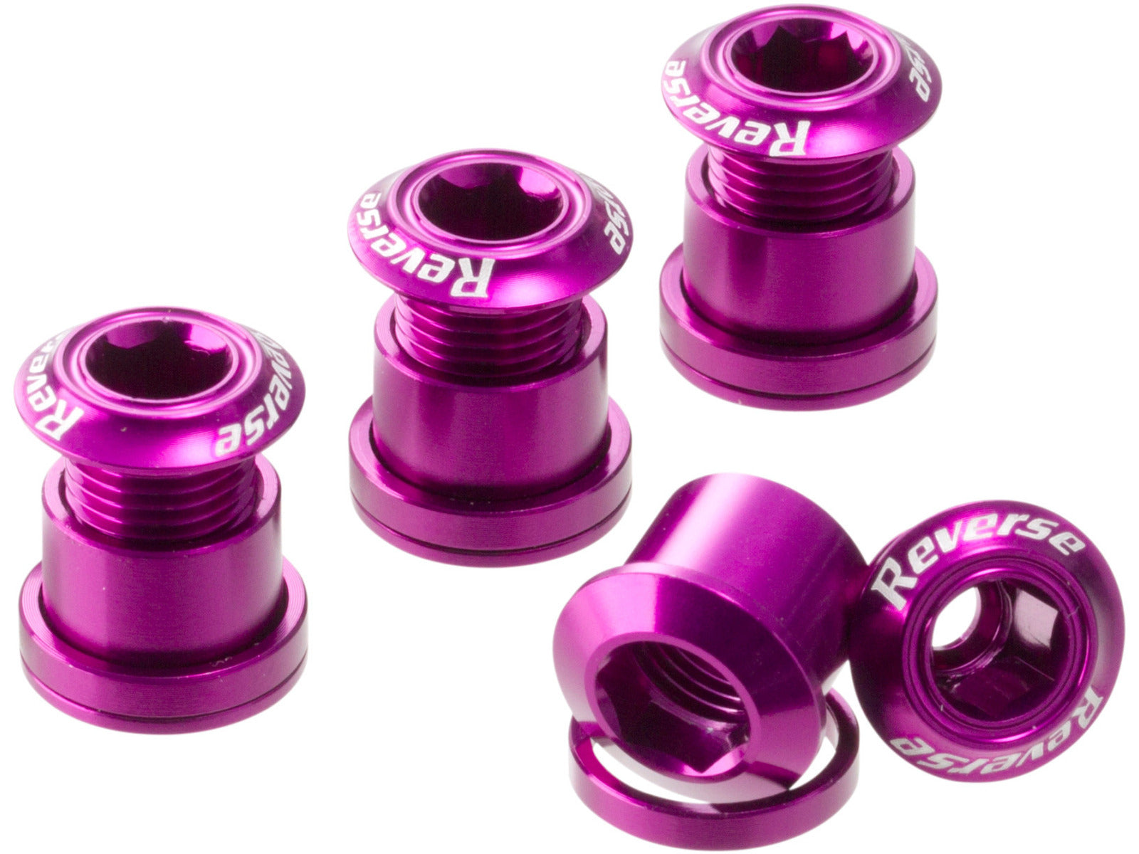 Reverse Chainring Bolt Purple
