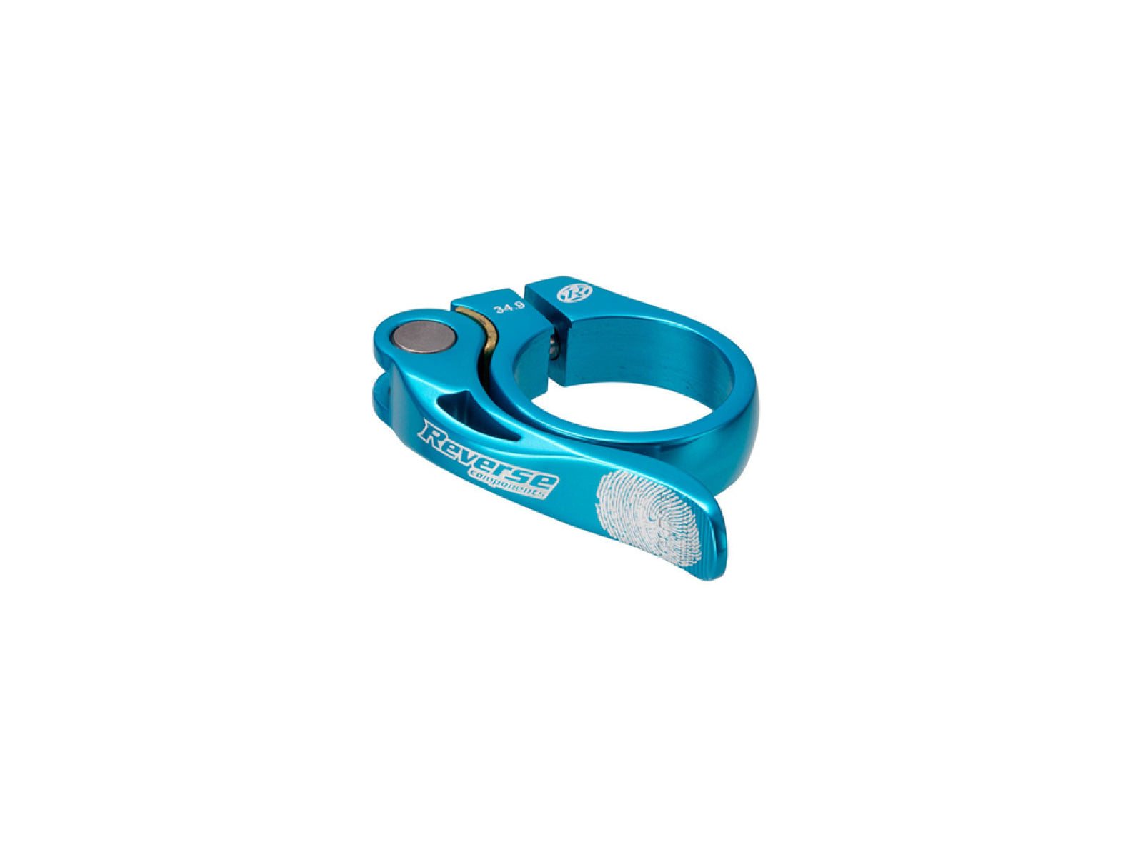 Reverse Saddle Clamp Long Life Sky Blue