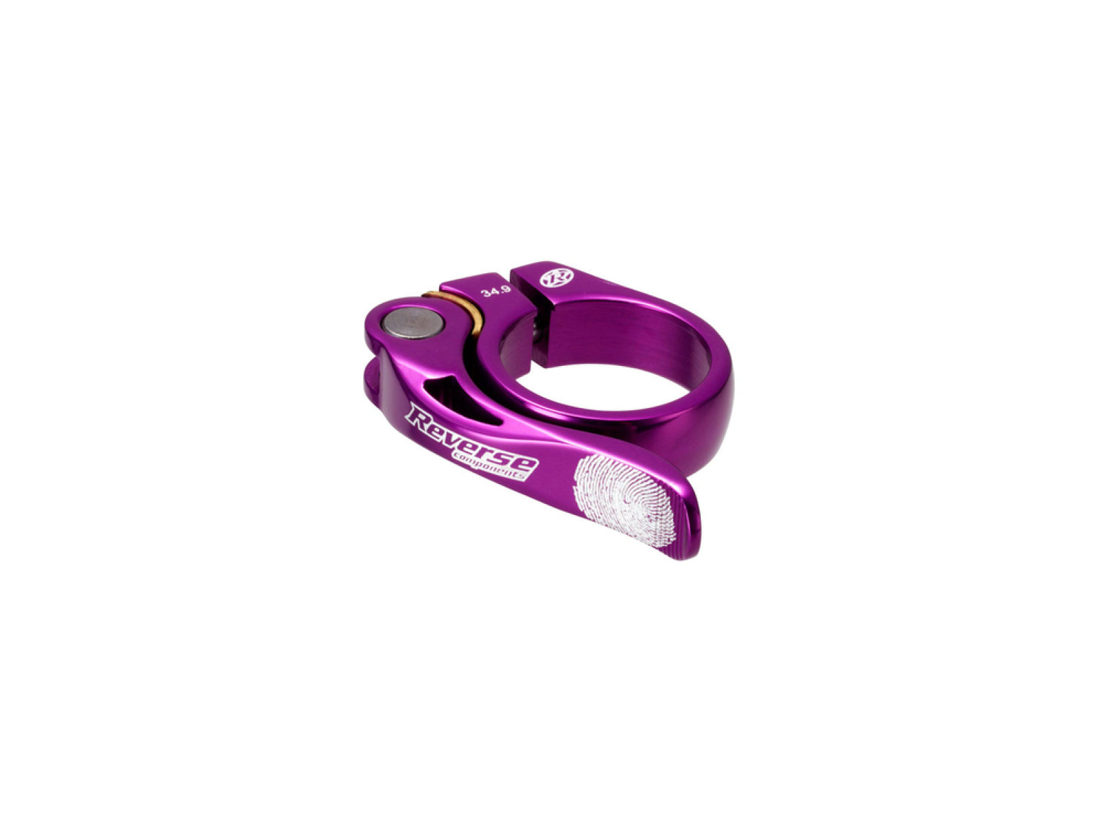Reverse Saddle Clamp Long Life Purple