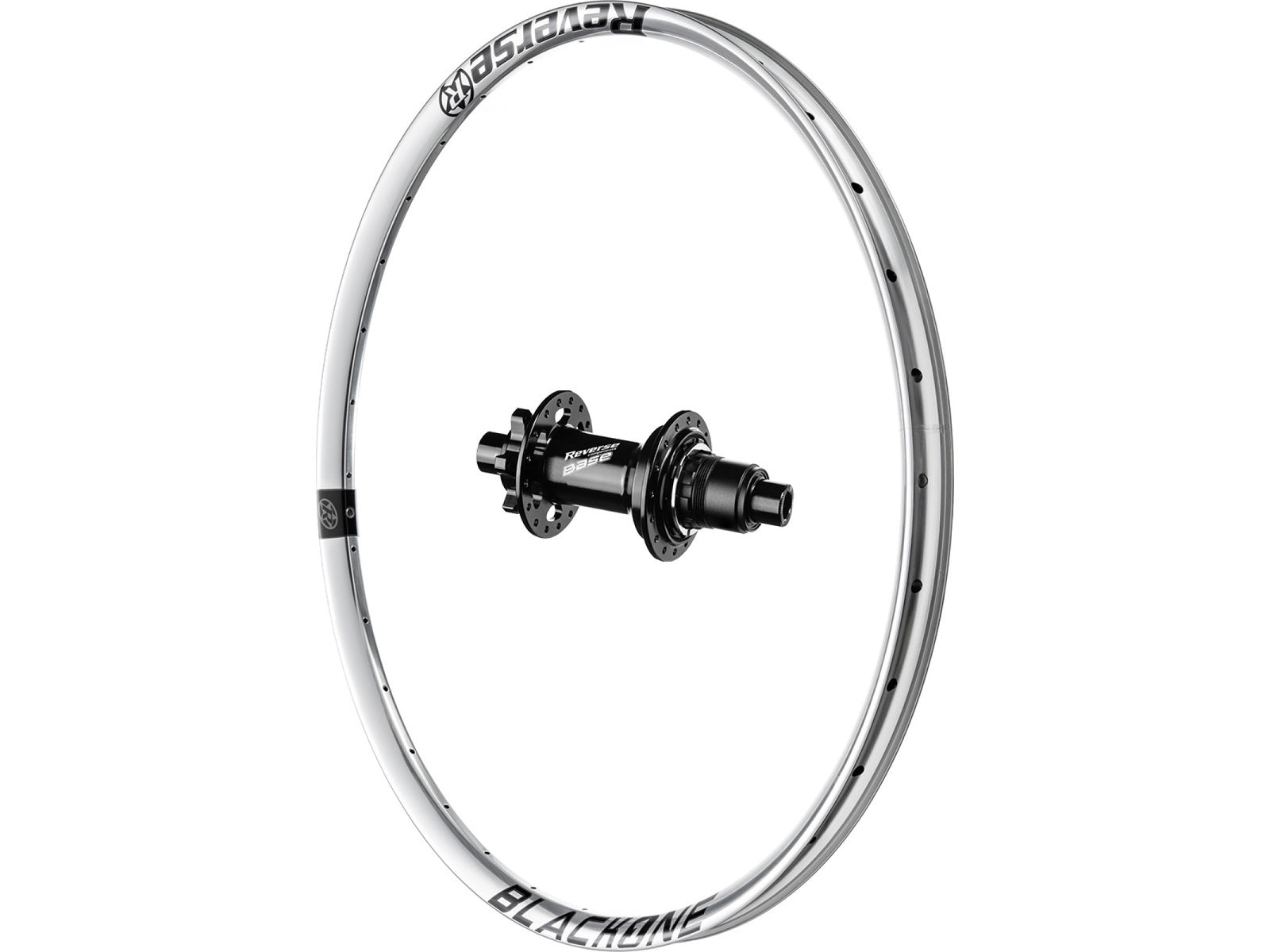 Reverse Wheels Black Oneinch Silver - 29