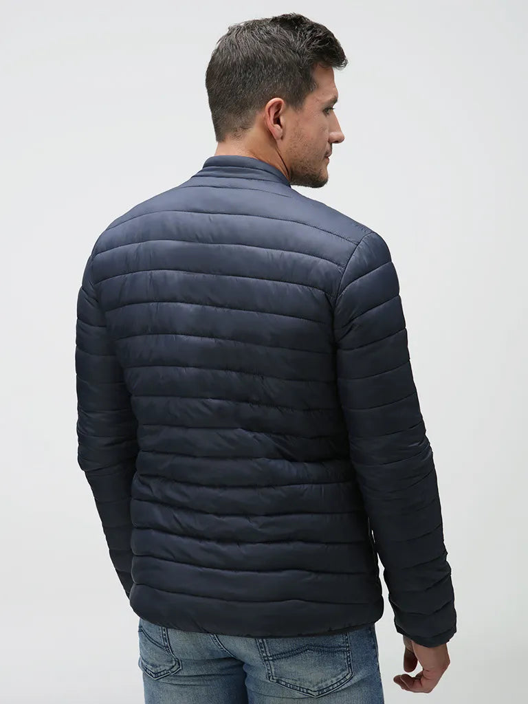 Herrenjacke Loap Irpur Marineblau