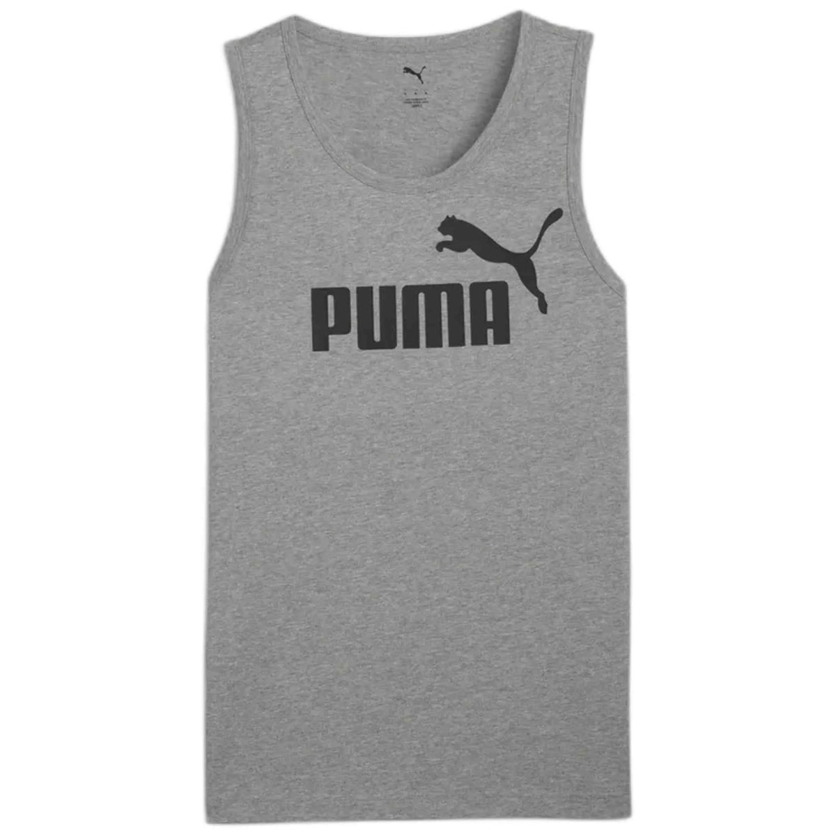 Męska koszulka bez rękawów Puma Ess No. 1 Logo w kolorze szarym