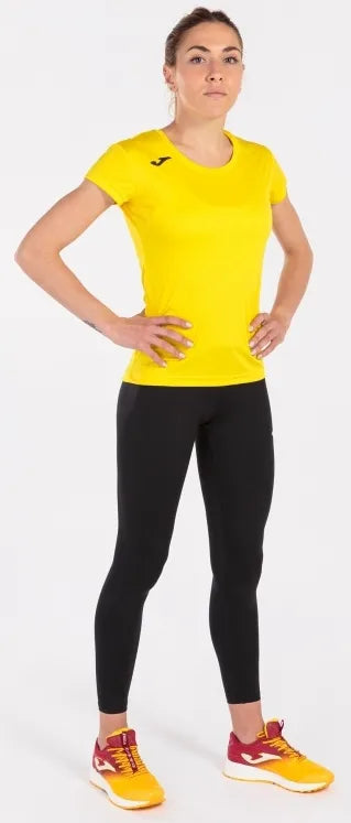 Camiseta feminina joma record ii amarela xl