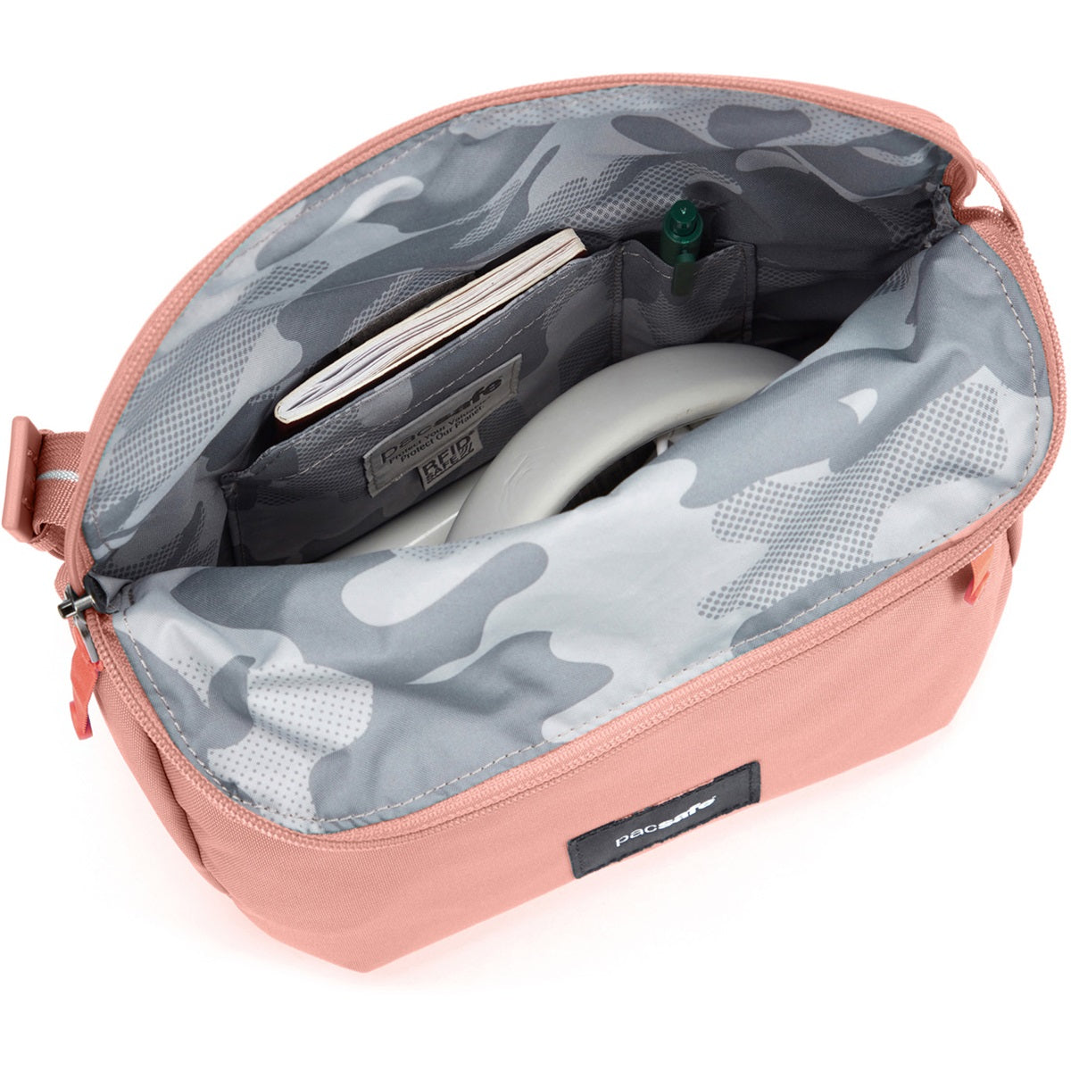 Pacsafe Go Saddle Crossbody Rose