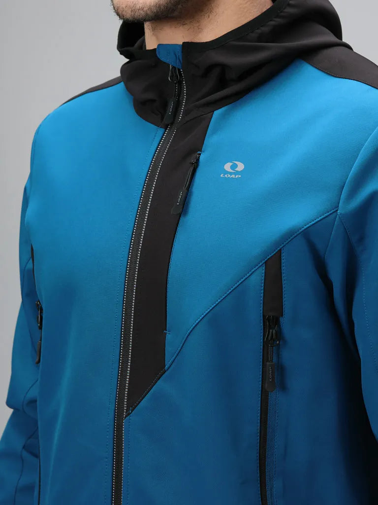 Férfi Softshell kabát Loap Ursun Blu-blk kék