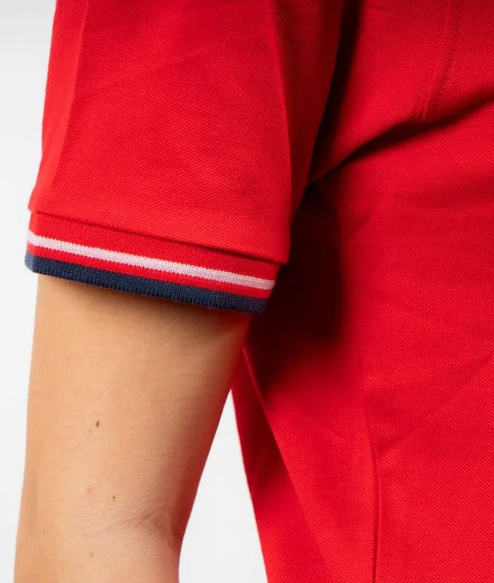 Poloshirt Givova Rot-Marineblau Rot