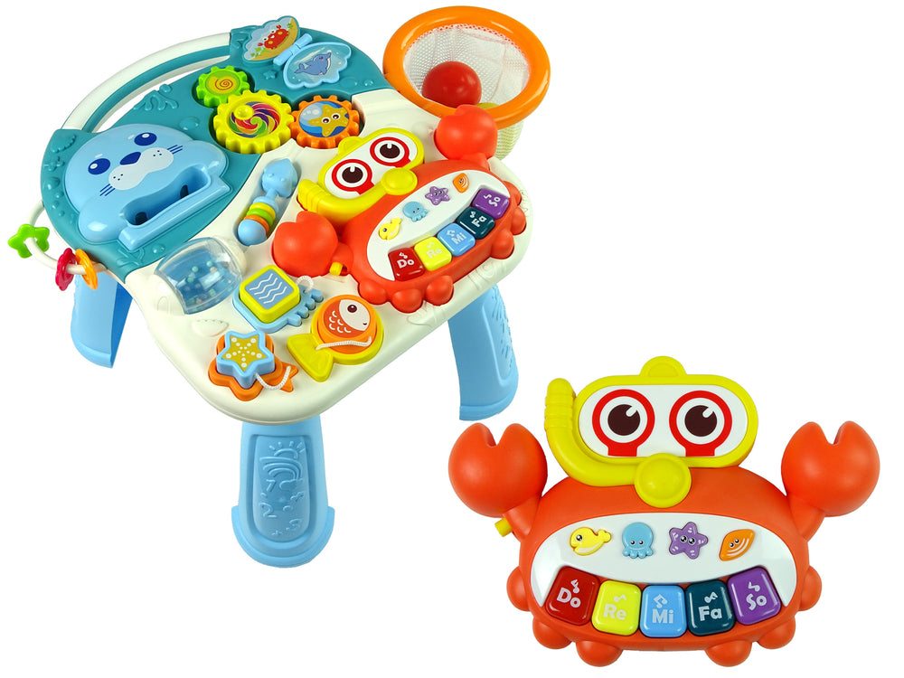 4in1 Pushchair Learning Table Scooter Bike For Baby Blue