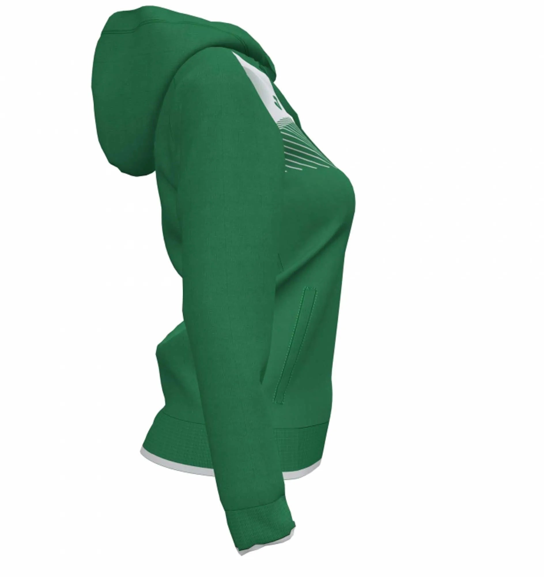 Mikina Joma supernova bunda zeleno-biela zelená 2xs