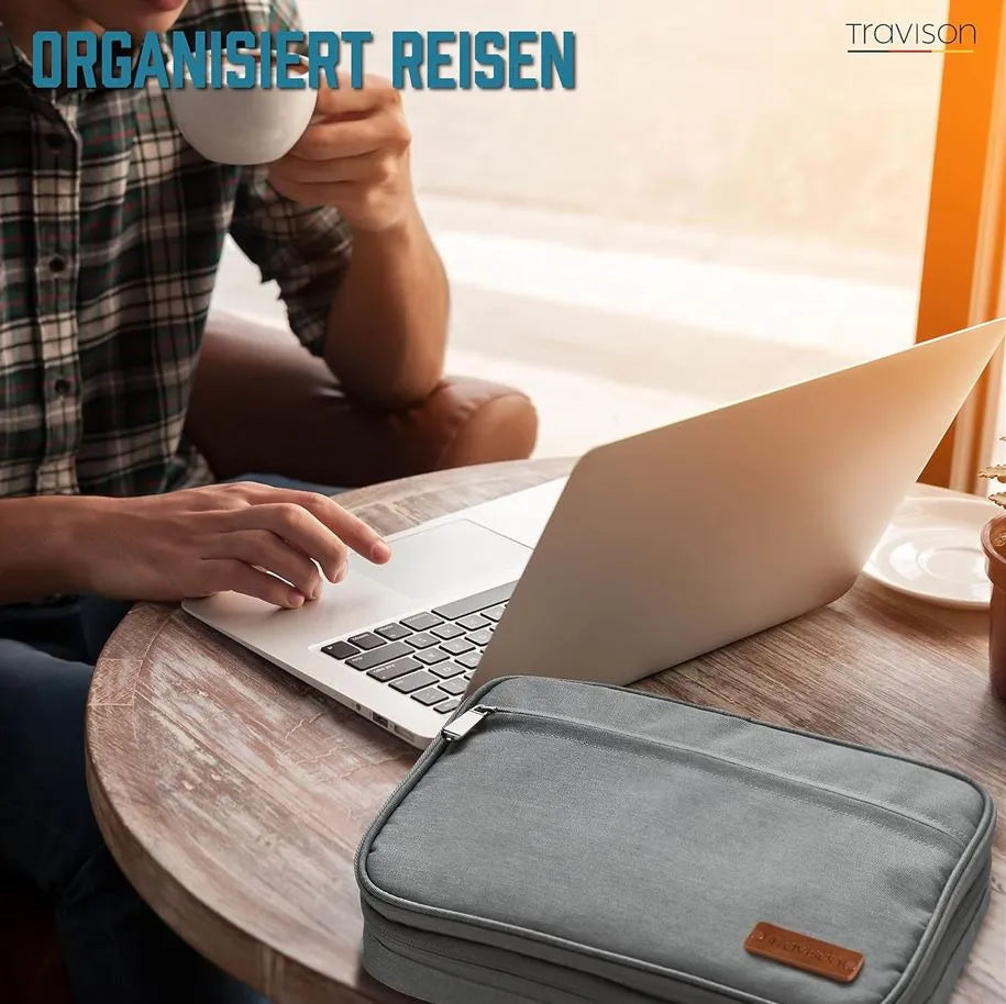 Travison Electronics Organizer Light Gray