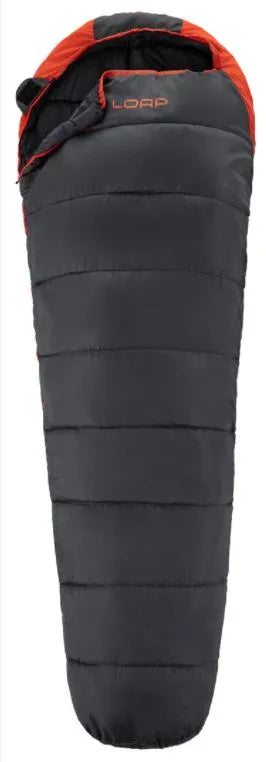 Saco de dormir pombo cinza com zíper esquerdo