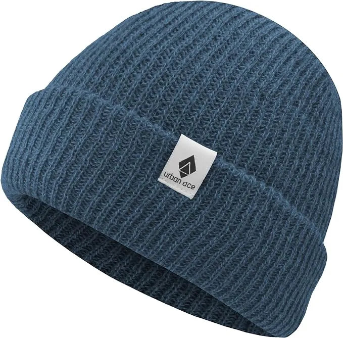 Chapeaux d'hiver Urban Ace Bonnet unisexe bleu marine