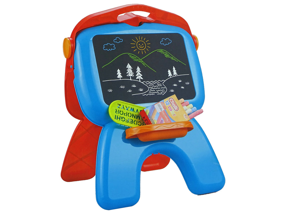 Double-sided Board Chalk Pens Stand Projector Pictures Red