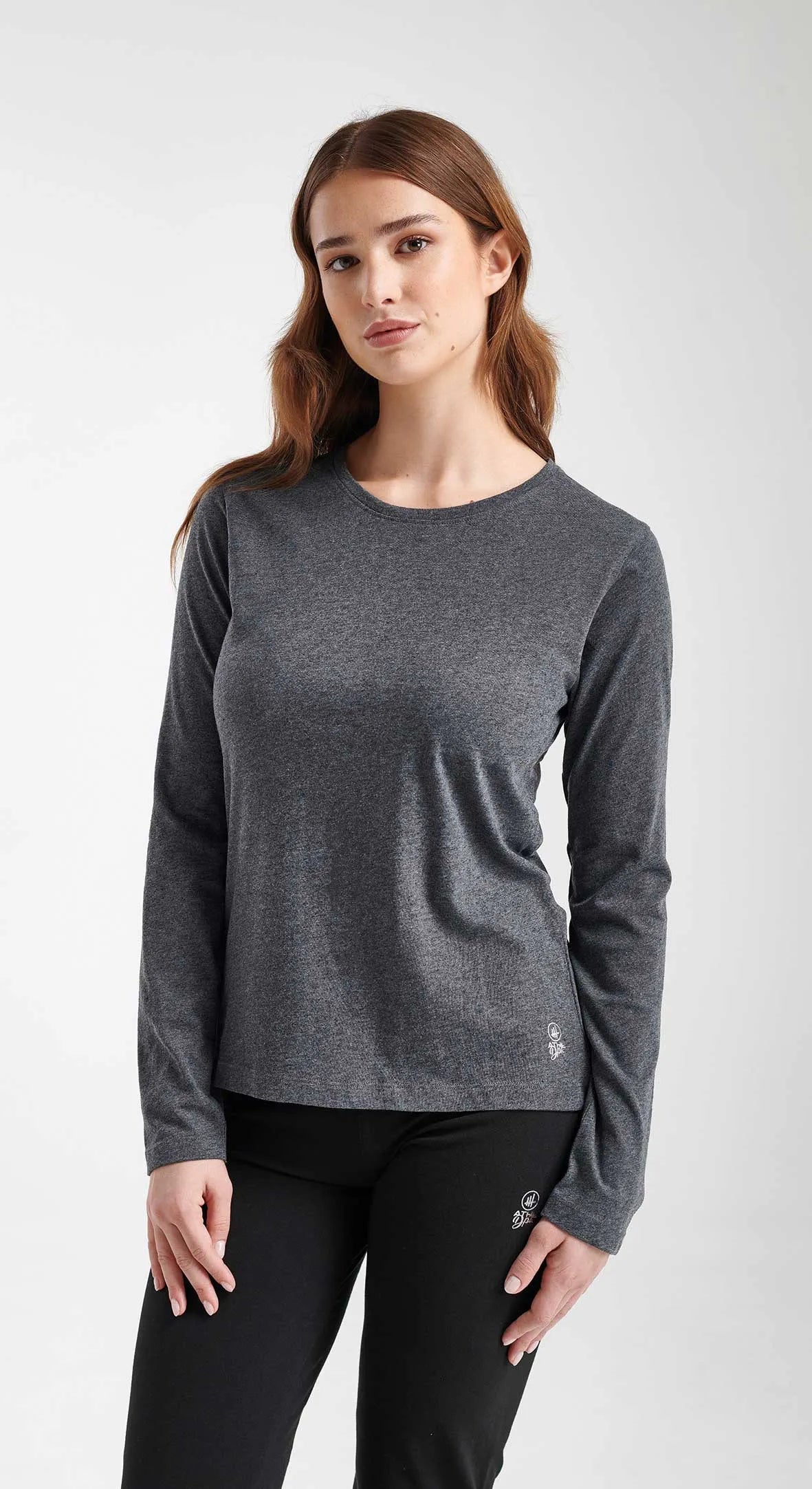 T-shirt femme Athl. Dpt Kerrie Gris Charbon