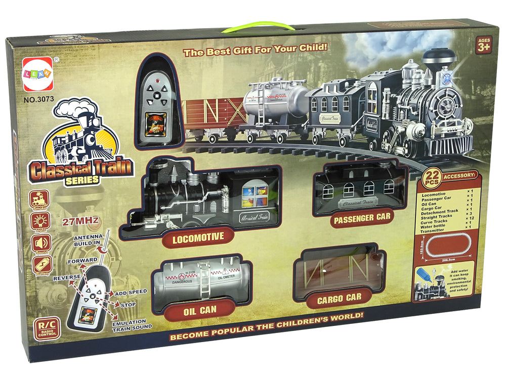 Huge Train Train Sound Sound Lights Smoke 206.5 Cm X 153.5 Cm