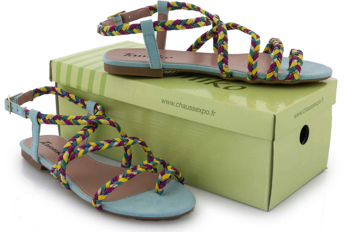 Damen Sommerschuhe Tamiko Blau