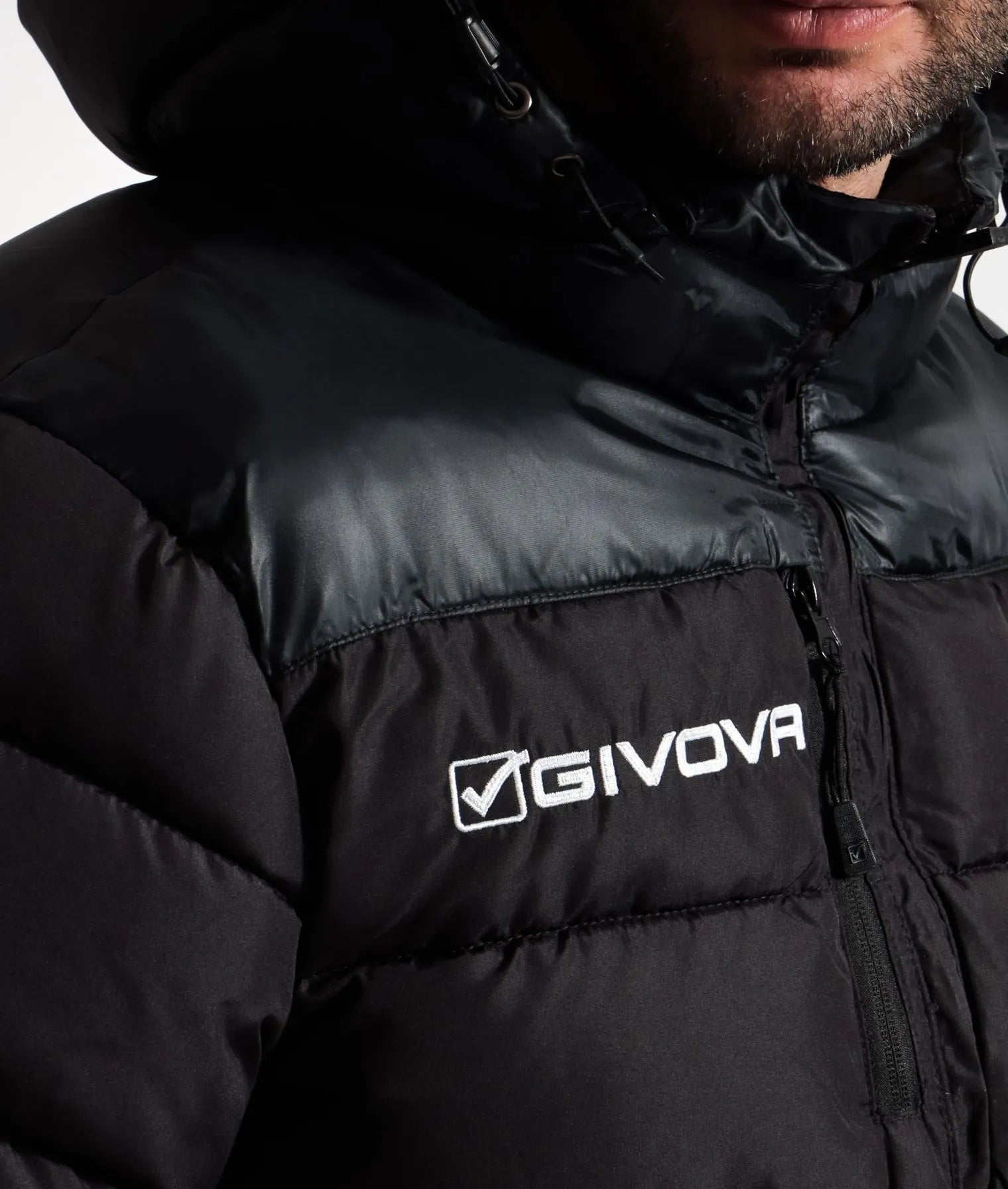 Heren winterjas Givova zwart