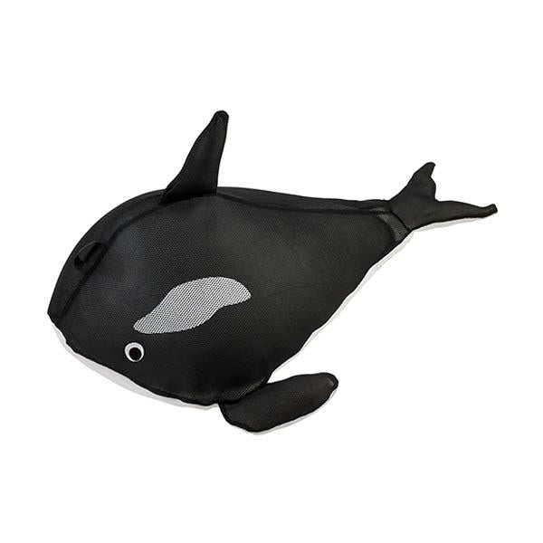 Beco-sealife® Schwimmspielzeugflosse | Orca | Schwarz/weiß