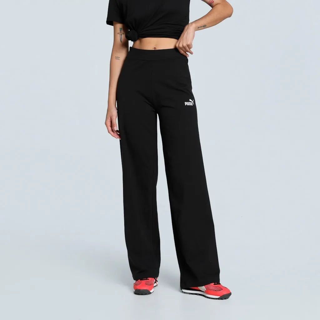 Leggings Puma Ess Small No. 1 Logo Leggings dritti a vita alta neri