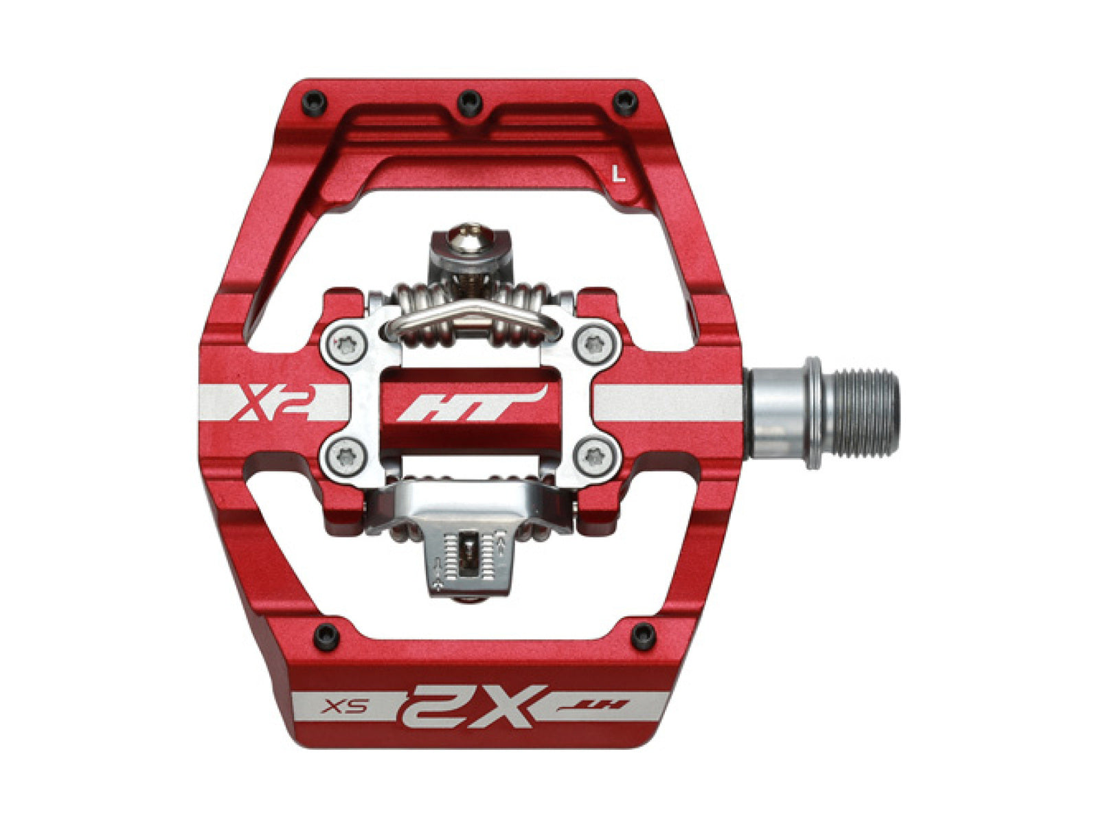 Ht Components Pedals X2-sx Red