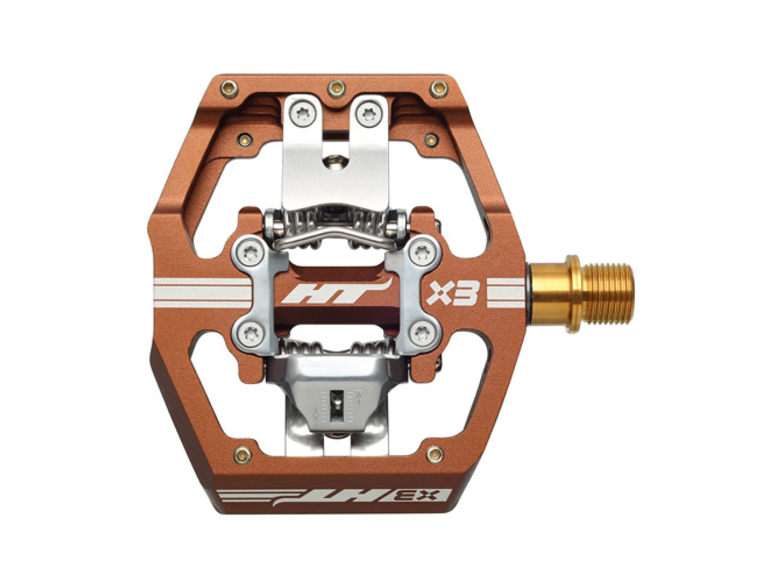 Ht Components Pedals Ht-x3 Brown