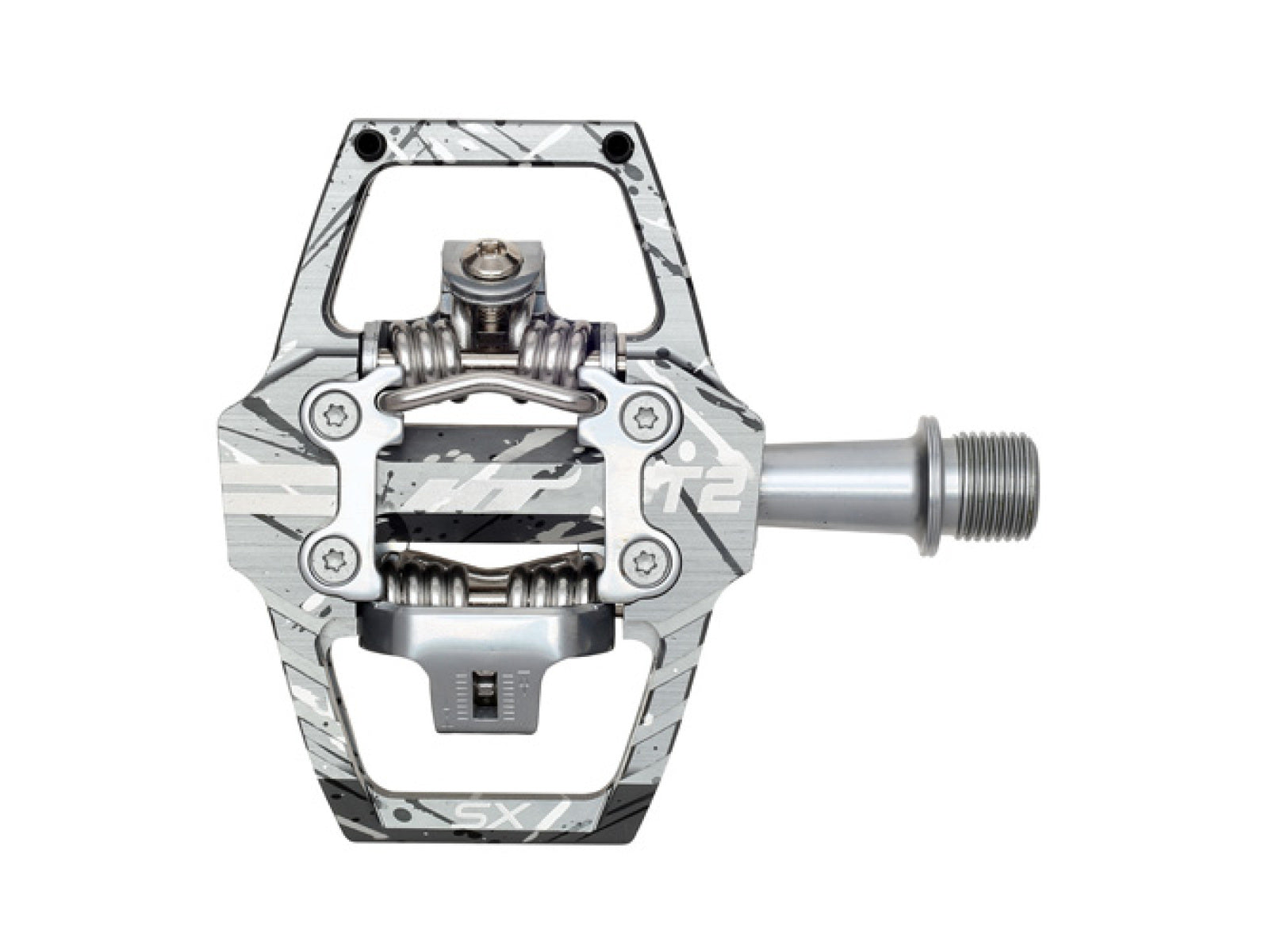 Ht Components Pedales Ht-t2 Grey-camouflage