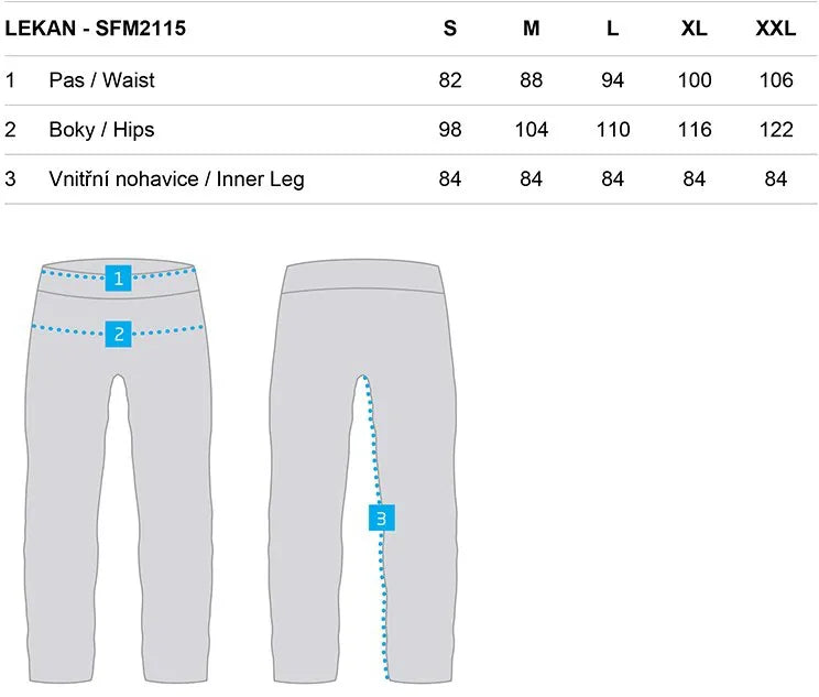 Men's Softshell Pants Loap Lekan Black 2xl