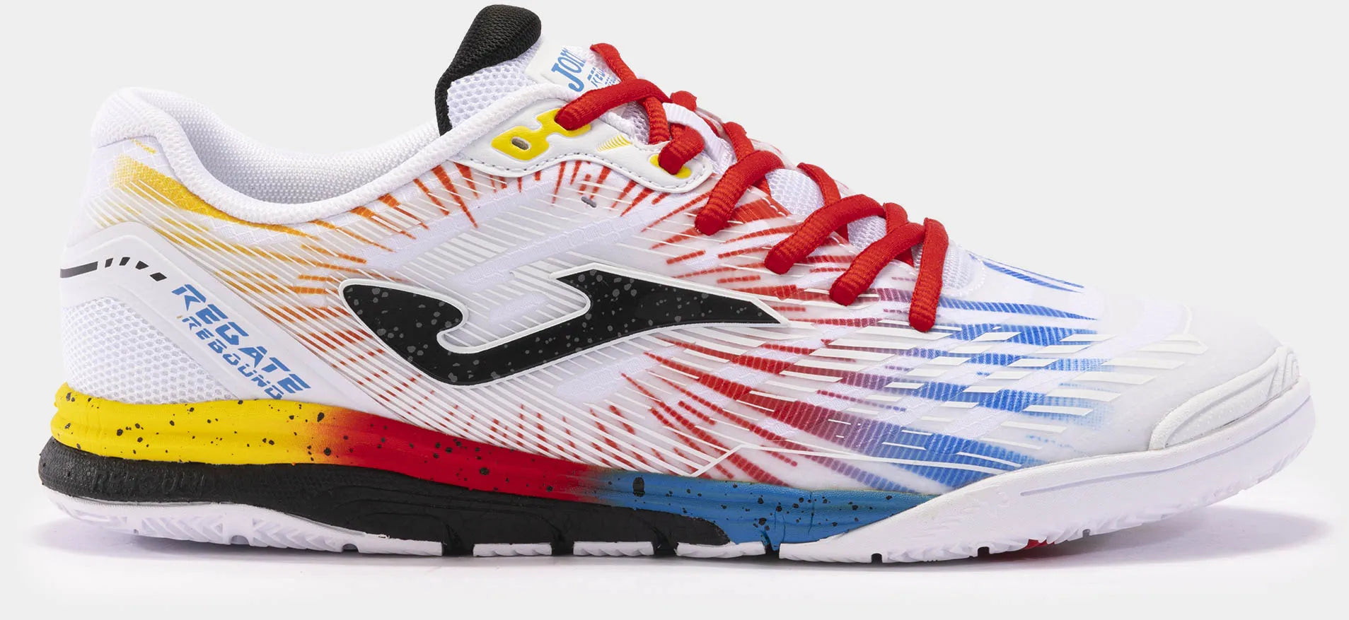 Indoorschoenen joma regate rebound 2476 wit rood indoor wit 42.5