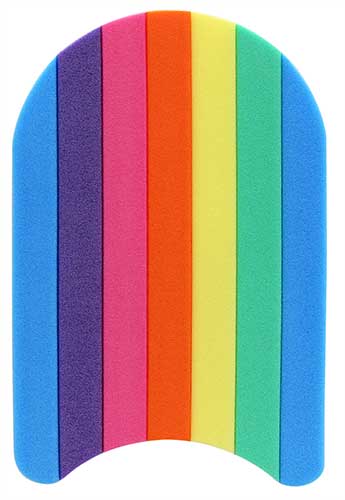 Comfy ® Kick Rainbow Swimming Board 48x30x3 Cm (9692)