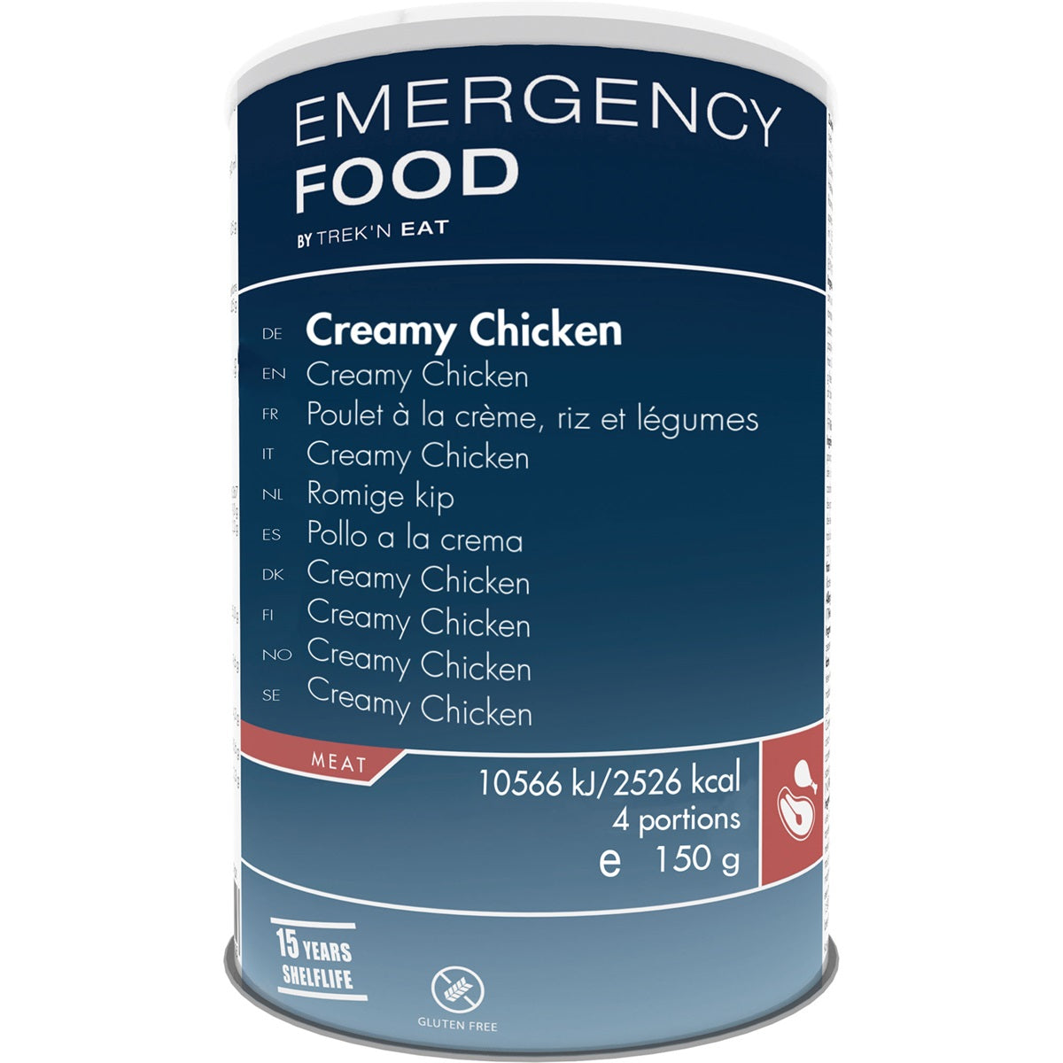 Trek'n Eat Emergency Food Creamy Chicken With Rice And Vegetables