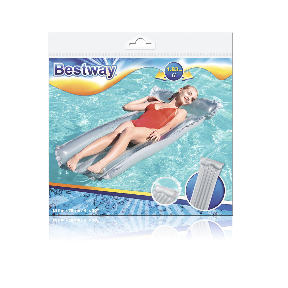 Air Mattress For Swimming Gray 183 X 76 Cm Bestway 44013
