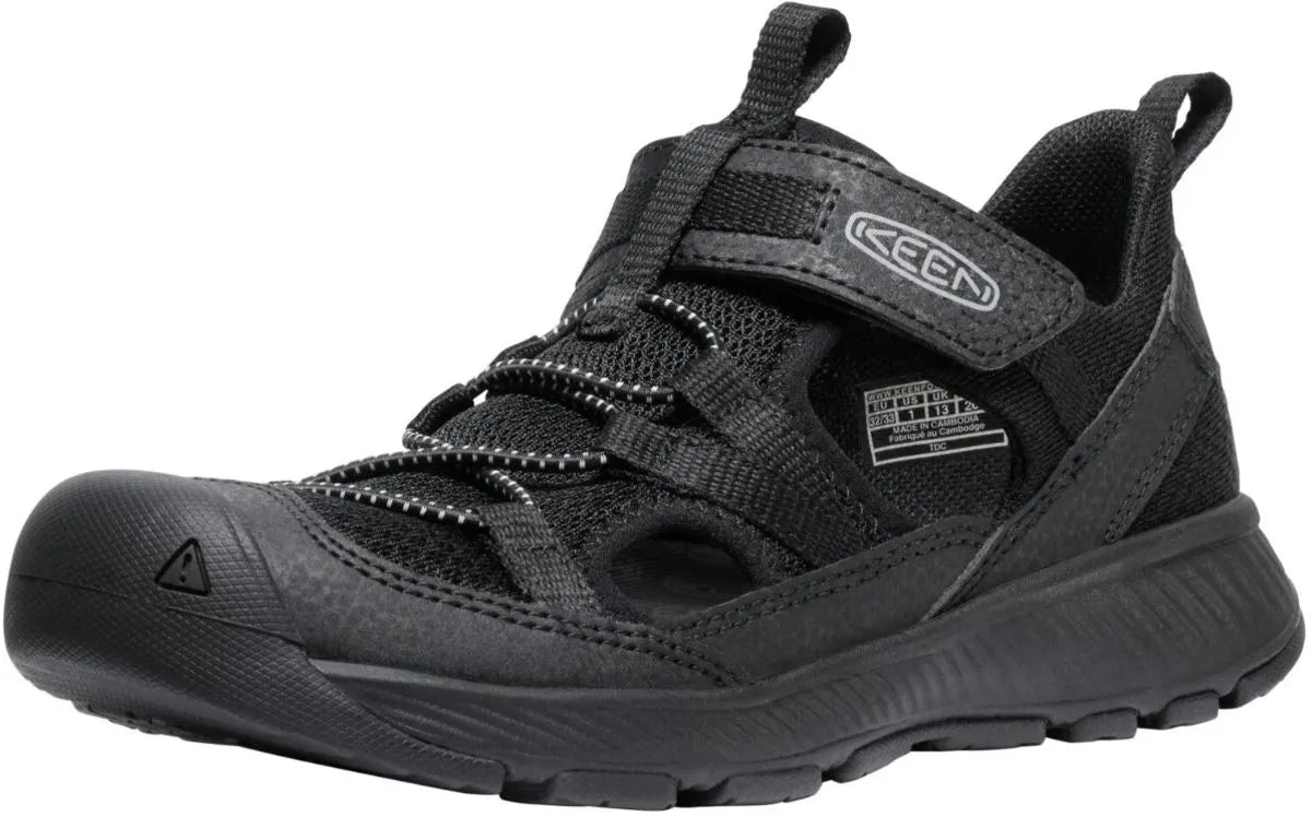 Keen Jr Motozoa Sandal Black/alloy Black