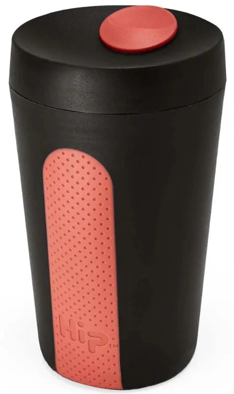 Cestovný pohár bedrový 355ml čierny