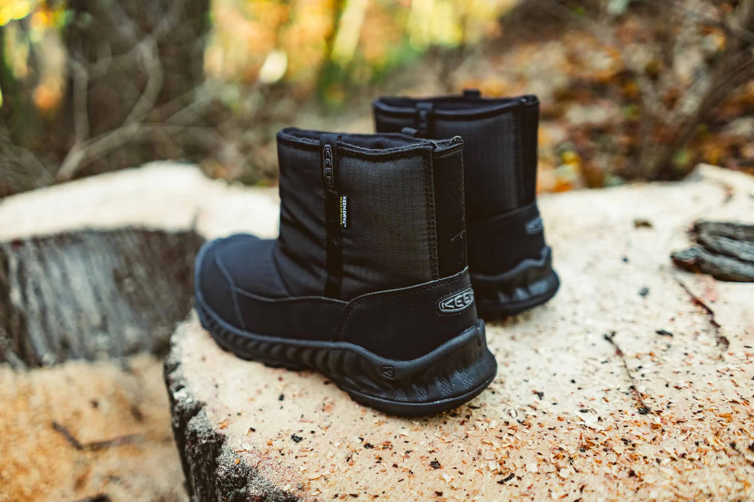 Women's Winter Boots Keen Wmns Hood Nxis Pull On Wp Black-black Black