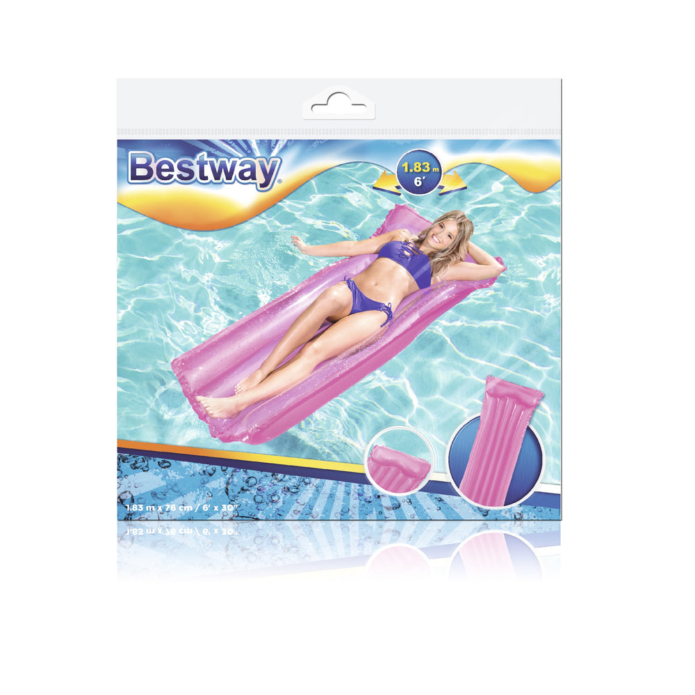 Air Mattress For Swimming Pink 183 X 76 Cm Bestway 44013