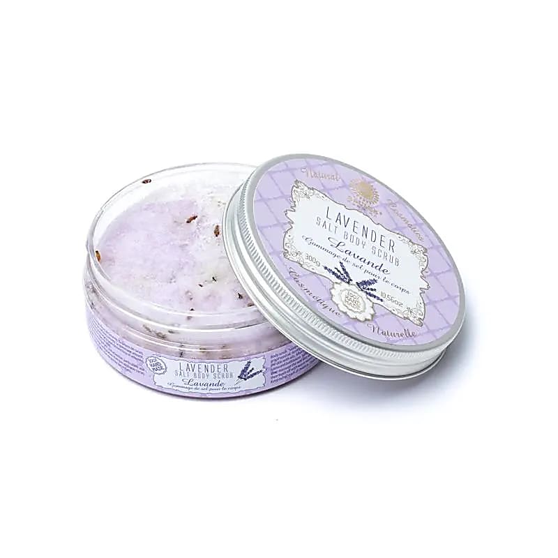 Esfoliante Corporal com Sal Marinho Lavanda - 300g