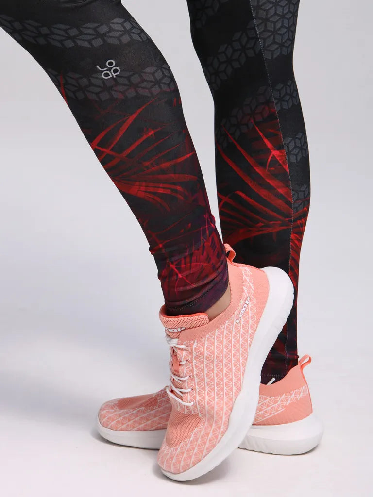 Dámske legíny loap mirone ružové m